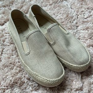 Esprit Nude slip ons casual shoes